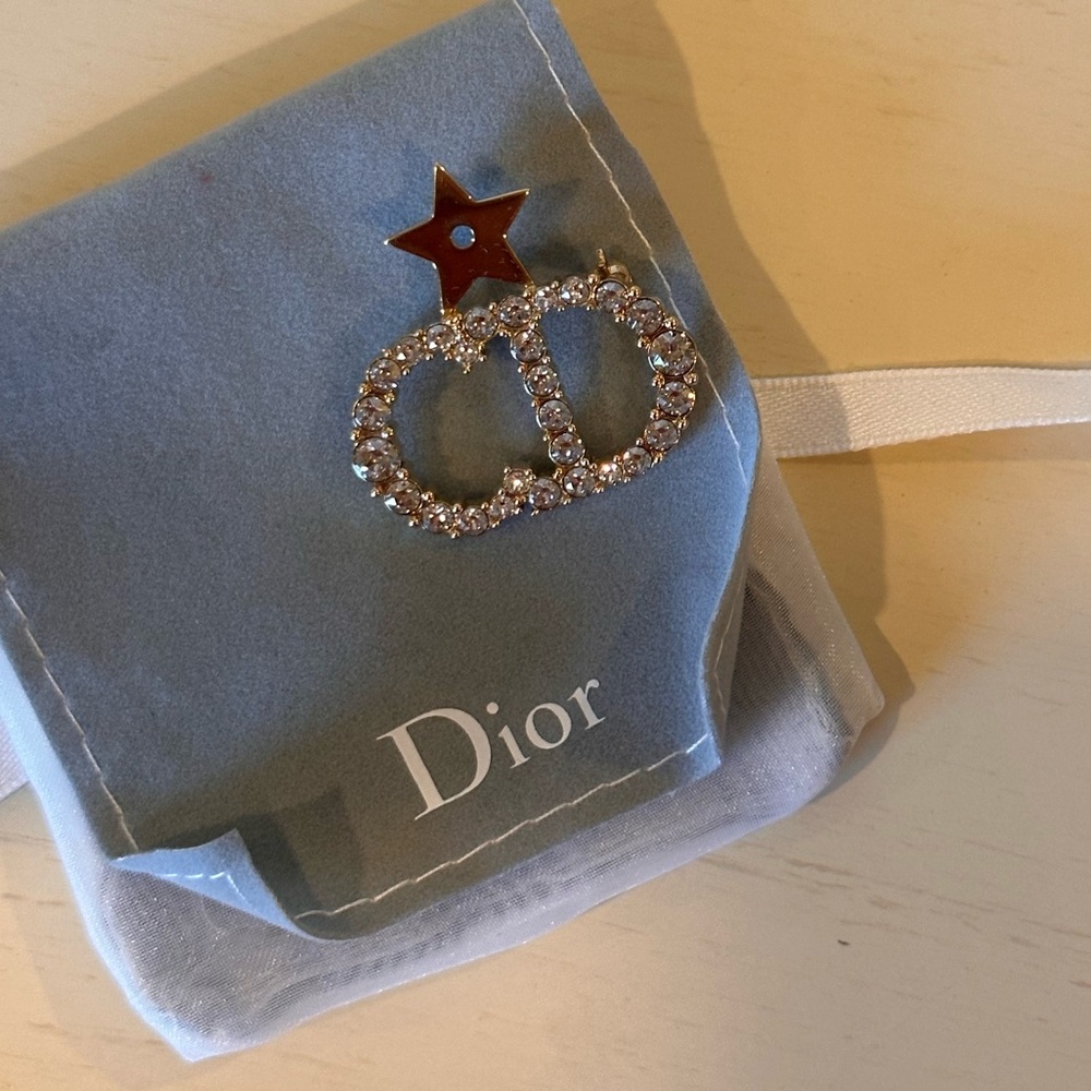Christian Dior Brooch with Star